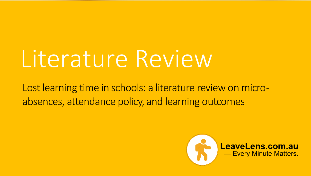 LeaveLens Literature Review